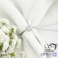 انگشتر نقره 925 عیار امرال ظریف کد 22245