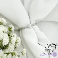 انگشتر نقره 925 عیار ستاره ظریف کد 22232