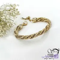 دستبند النگویی ژوپینگ مدل پیچی البرنادو کد 21065