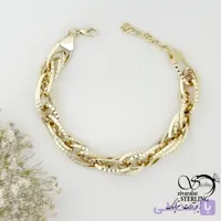 دستبند مشابه طلا با ثبات رنگ بالا (مجلسی) کد 22126