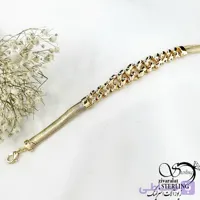 دستبند ماری و کارتیر مشابه طلا برند ژوپینگ کد 21077