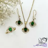 سرویس طلاروس طرح زمرد مجلسی کد 21720