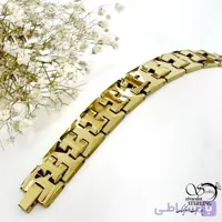 دستبند مردانه طرح کلاسیک استیل کد 21790
