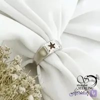 انگشتر نقره حرز امام جواد (ستاره دار) کد 21894