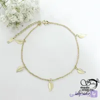 پابند برند استیل آویز برگ مشابه طلا کد 22170