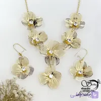 سرویس مجلسی گل دار طرح طلا کد 22186