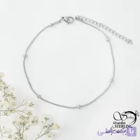 پابند استیل گوی سفید کد 16200