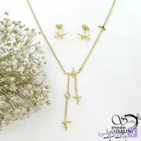 نیمست مشابه طلا ضربان قلب مارک استیل کد 21054