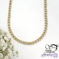 زنجیر (گردنبند) استیل طرح کارتیر کد 22290