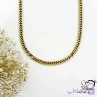 گردنبند برند استیل (کارتیر) طلایی کد 21815