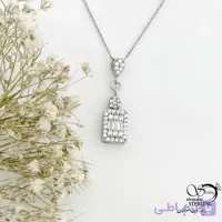 گردنبند امرال جواهری نقره 925 زنانه کد 21577