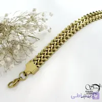 دستبند مردانه بافت زنجیری برند استیل کد 21788