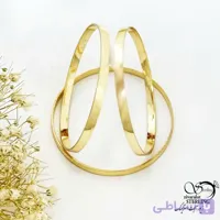 النگو بچه گانه آینه ایی 3 میل برند طلاروس کد 21823