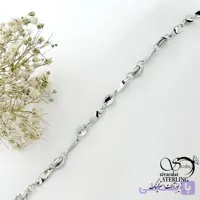 دستبند نقره 925 عیار طرح کلاسیک کد 22044