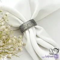 انگشتر نقره زنانه سایز 8 عیار 925 کد 21467