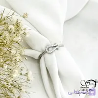 انگشتر مینیمال با نقره 925 عیار کد 21301