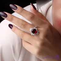 انگشتر نقره زنانه جی تی ای طرح جی نایس کد sv-233