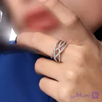 انگشتر نقره زنانه جی تی ای کد sv-254