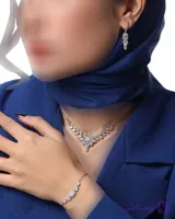 سرویس نقره زنانه جی تی ای طرح امرال کد sv-246
