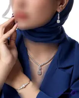 سرویس نقره زنانه جی تی ای طرح امرال کد sv-245