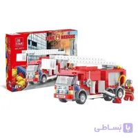 لگو ماشین آتش‌نشانی مدل Fire Rescue برند JIE STAR کد 22015