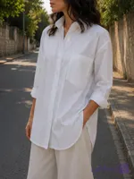 شومیز  و پیراهن زنانه مانتویی جنس کتان کش نازک طرح دار