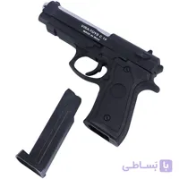 تفنگ کلت فلزی c19 سنگین وزن ساچمه ای ایرسافت گان مدل ساچمه ابری