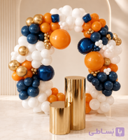 دکور تولد بادکنک آرایی بزرگسال  (مردانه)
