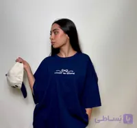 تیشرت دخترانه پاپیون باکسی