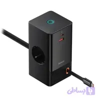 شارژر رومیزی 65 وات بیسوس مدل 65W PowerCombo Tower