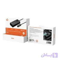 مبدل برق و اینورتر فندکی و چند راهی برق خودرو بیوا مدل NBQ-101 ظرفیت 200 وات