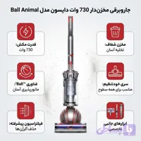 جاروبرقی مخزن‌دار 730 وات دایسون مدل Ball Animal