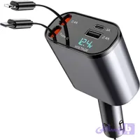 شارژر فندکی 120 وات مدل 4IN1