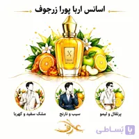 اسانس عطر ارباپورا (Erba Pura) سوسپیرو | اغواگرِ طلایی و پرانرژی | انفجار مرکبات و میوه‌های شیرین با پایه‌ای نرم و مُشکی
