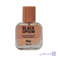 عطر جیبی زنانه پینک ویژوال مدل Black Opium حجم 30 میلی لیتر