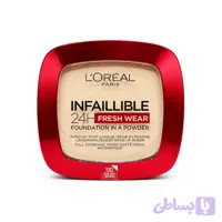 پنکک 24 ساعته L’Oréal لورآل (اصل) INFALLIBLE مدل FRESH WEAR