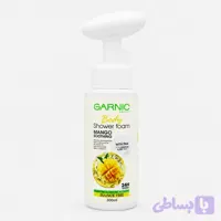 فوم شستشوی بدن گارنیک 300 میل رایحه انبه مناسب پوست‌های حساس GARNIC