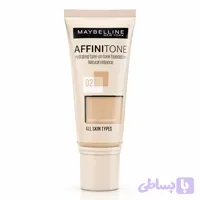 کرم پودر میبلین Affinitone آبرسان مناسب انواع پوست MAYBELLINE (اصل)