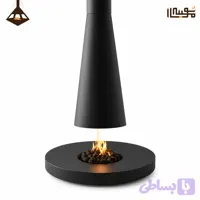 شومینه گازی معلق مدل مخروطی