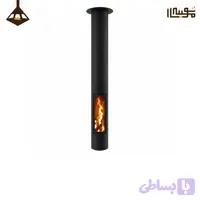 شومینه آویز مدرن طرح استوانه
