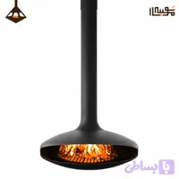 شومینه گازی معلق مدل کروی (دیسکی)