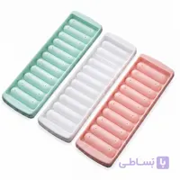 قالب یخ سیلیکونی کپسولی مدل خشابی بسته 3 عددی