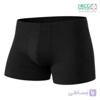شورت پادار مردانه کمرکش تخت لیفه ای رنگی|نیکوتن پوش