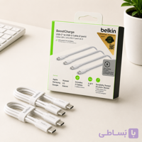 خرید کابل USB-C به USB-C بلکین BoostCharge دو عددی | شارژ سریع و انتقال داد