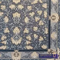 فرش کلاسیک 700 شانه دودی طرح حریر کد AF-1457