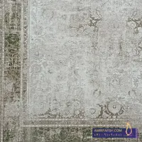 فرش مدرن 1200 شانه بژ طرح ترنم کد AF-1215