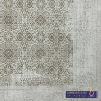 فرش مدرن 1200 شانه بژ طرح کاوه کد AF-1219
