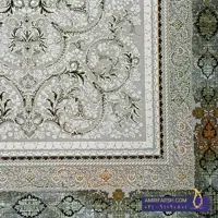 فرش کلاسیک 1200 شانه فیلی طرح روهام کد AF-1224