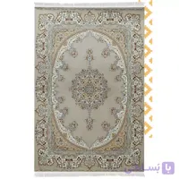 فرش کلاسیک 1500 شانه بژ طرح گلشیفته کد AF-1193