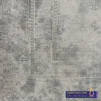 فرش وینتیج کلاسیک 1200 شانه دودی طرح همتا کد AF-1465